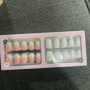 Unopened press on nails. Comes with more than inside packaging